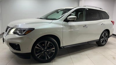 2017 Nissan Pathfinder EXCLUSIVE V6 3.5L 260 CP 5 PUERTAS AUT PIEL BA AA QC