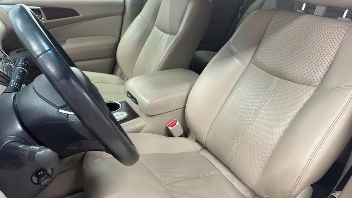 2017 Nissan Pathfinder EXCLUSIVE V6 3.5L 260 CP 5 PUERTAS AUT PIEL BA AA QC