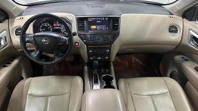 2017 Nissan Pathfinder EXCLUSIVE V6 3.5L 260 CP 5 PUERTAS AUT PIEL BA AA QC