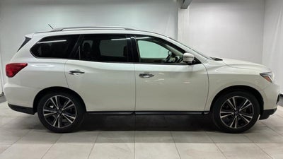 2017 Nissan Pathfinder EXCLUSIVE V6 3.5L 260 CP 5 PUERTAS AUT PIEL BA AA QC