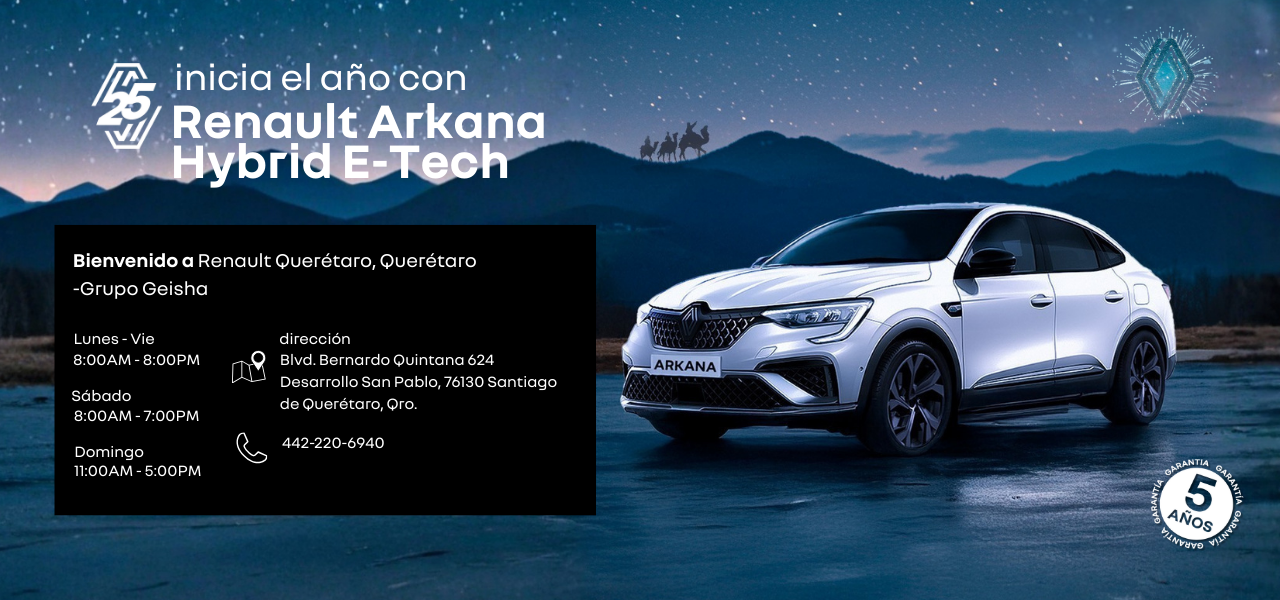 Bienvenido a Renault Querétaro