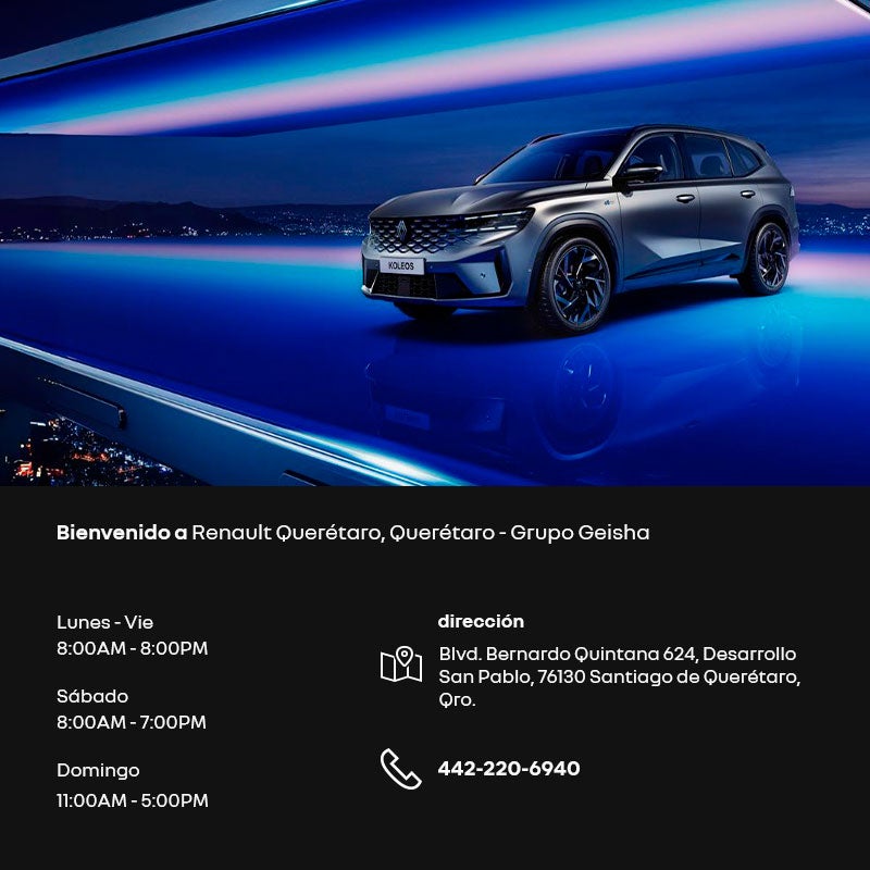 Bienvenido a Renault Querétaro